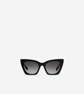 sonnenbrille burberry damen schwarz|Cat.